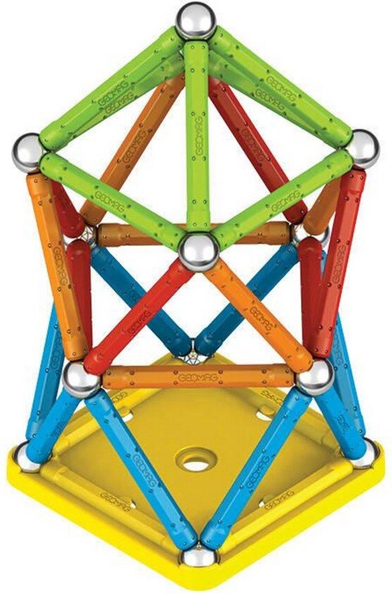 Geomag Super Color Recycled - Magnetisch Constructiespeelgoed met Panelen - 60-delig - Vanaf 3 jaar — afbeelding 21