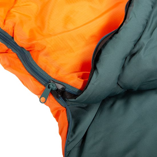 ACAMP NOVA Mummie Slaapzak 220 x 85 x 50 cm Oranje 1200 Gram PFC-Vrij van ACAMP — afbeelding 3