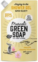 Bol.com Marcel's Green Soap Shower Gel Refill - Vanille & Kersenbloesem - 6 x 500ml aanbieding