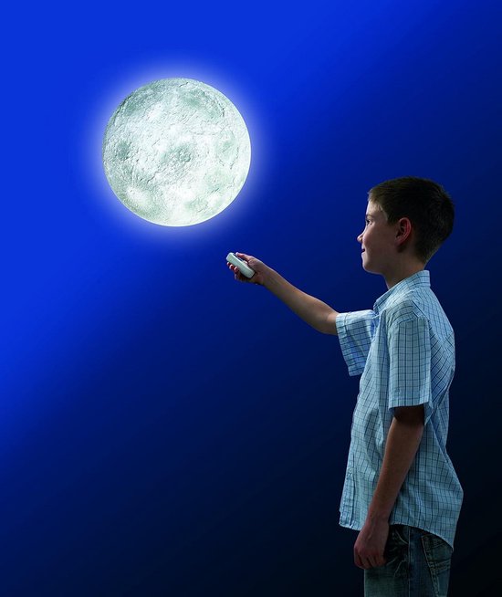 My Very Own Moon Nightlight - LED Moon Lamp for Kids - 11.02 x 3.15 x 13.39 inches van my — afbeelding 4