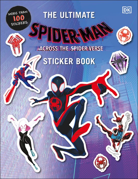 Ultimate Sticker Book- Marvel Spider-Man Across the Spider-V ... - cover