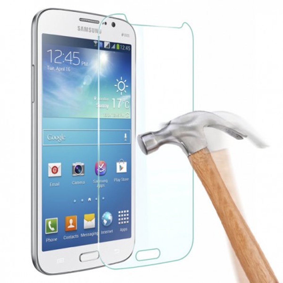 Dolce Vita - Tempered Glass Screenprotector - Samsung Galaxy S5 Mini