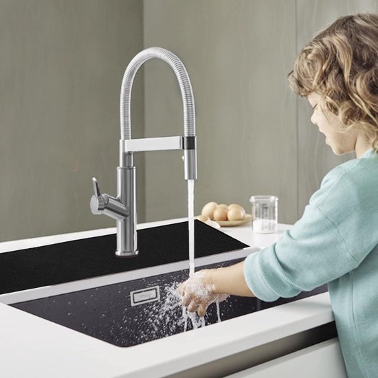 Siliconen Kraan Sink Mat Sink Splash Guard, Keukenkraan Splash Pad