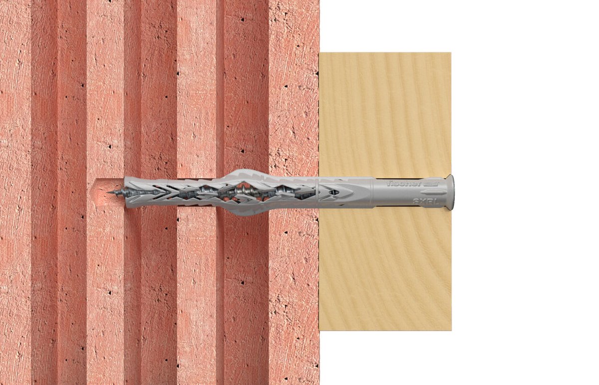 ### Opbouw### NaamFischer 50x Lange schachtplug SXRL 10 x 290 mm T Verzonken kopschroef roestvrij staal A4 - 522718