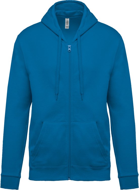 Sweat Unisexe 4XL Kariban Manches longues Blue Tropical 80% Katoen, 20% Polyester