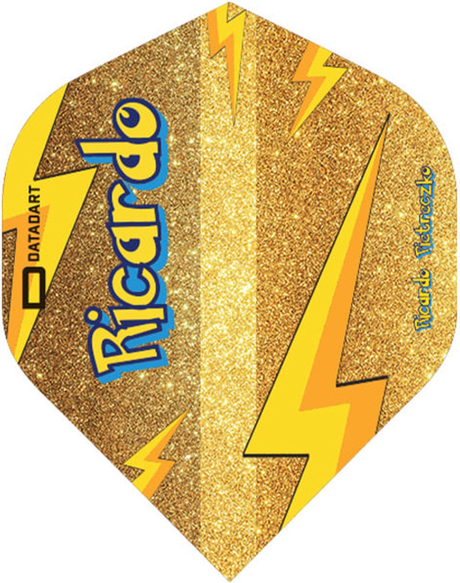 Datadart Ricardo Pietreczko Std. NO2 - Pikachu - Gold - Dart Flights