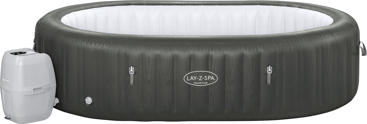 Lay-Z spa Mauritius SMART AirJet 7 grey - 270x180x71 cm -
