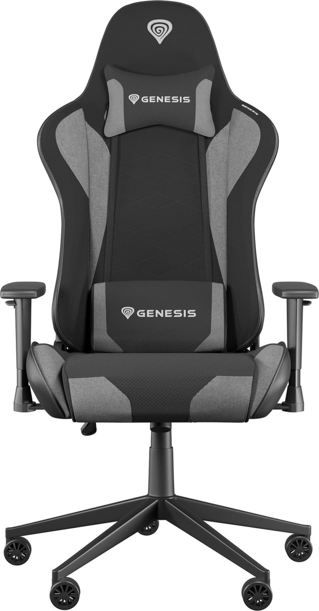 GENESIS NITRO 440 G2 PC-gamestoel Gecapitonneerde zitting Zwart, Grijs