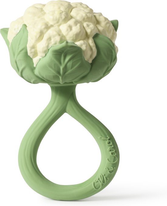 Oli&Carol Cauliflower Rattle Toy