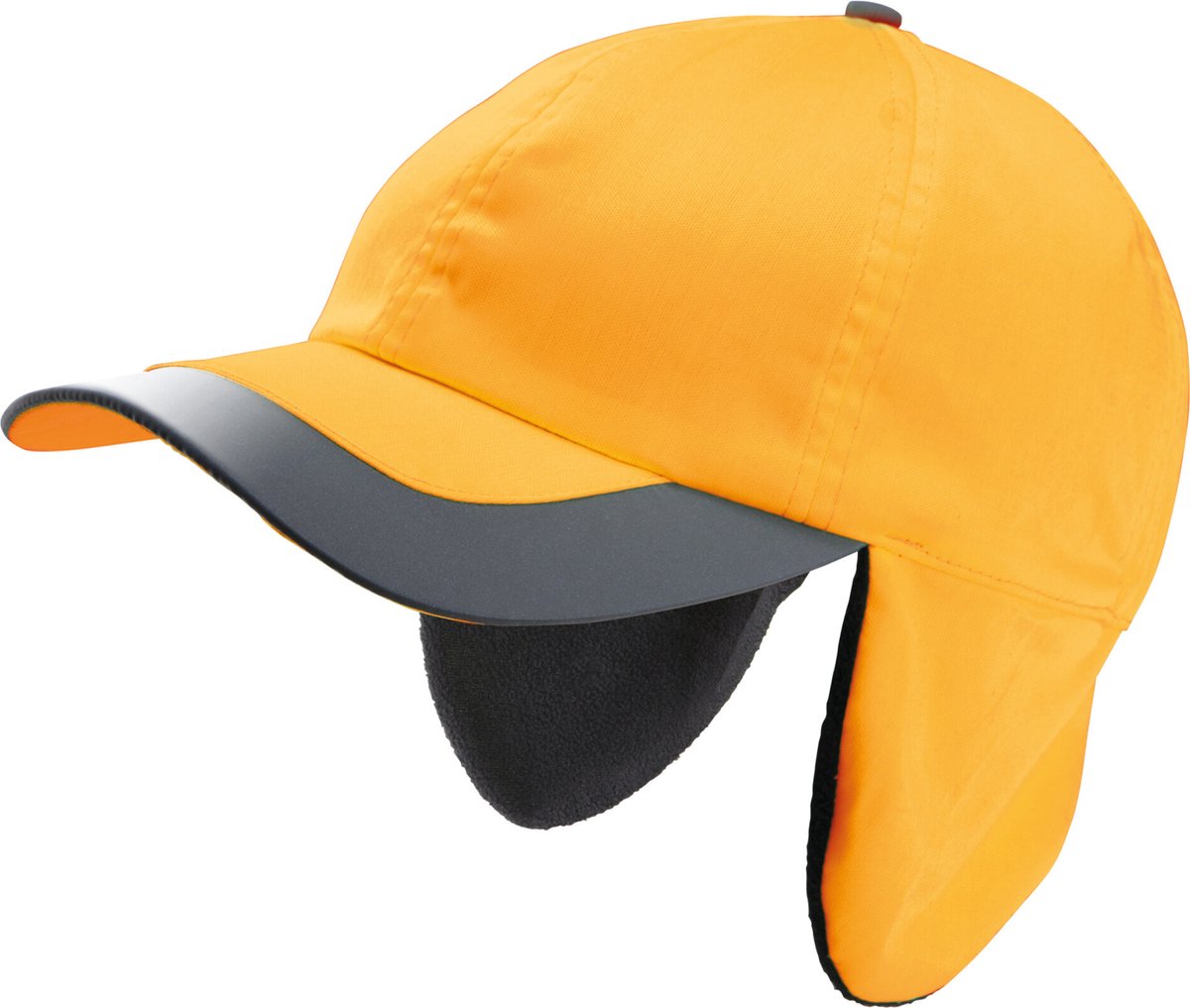 WK. Designed To Work Fluoriserende Winter Pet Met 6 Panelen WKP122 - Fluorescent Orange - One size