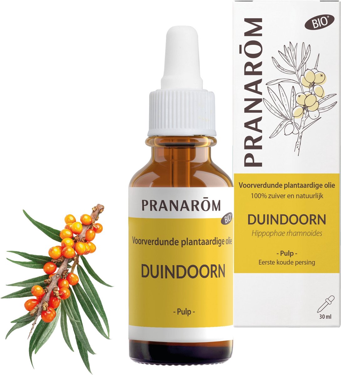 Pranarom - Duindoorn Plantaardige Olie - Bio - 30 ml