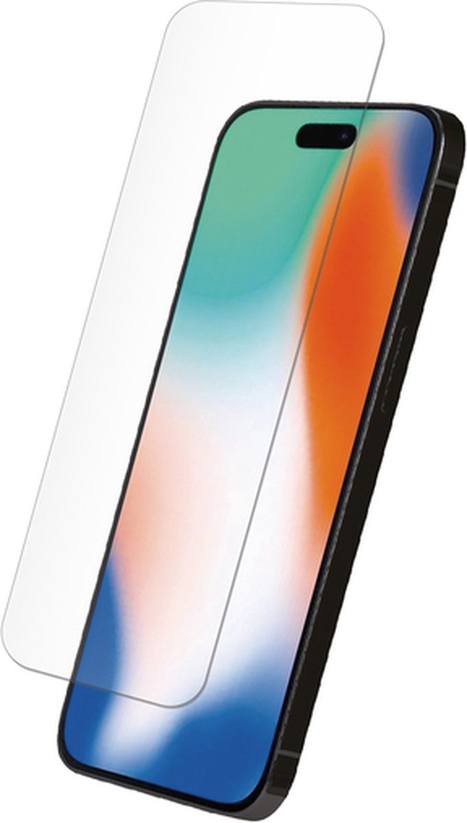 Myway, Gehard glas Geschikt voor Apple iPhone 15 Plus/15 Pro Max/14 Pro Max Flat Anti-kras, Transparant
