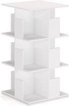 Vicco Bibliothèque Alfa, Wit/ Wit, 59,7 x 111,4 cm
