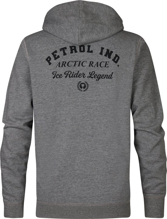 Petrol Industries - Sweat à capuche Artwork pour hommes Portage - Grijs - Taille XL
