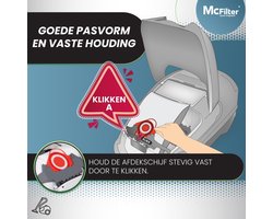 16 stofzakken voor Miele FJM stofzuigers | geschikt voor Tango Plus S381 S771 | 5-laags | stofzak incl. 8 filters met automatische stofafdichting | MAXI BOX