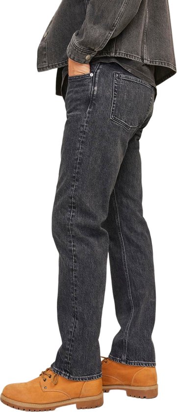 Pantalons en Jeans pour homme Jack & Jones JJICHRIS JJCLASSIC AM 079 coupe confortable/décontractée Zwart 34W / 32L Adultes