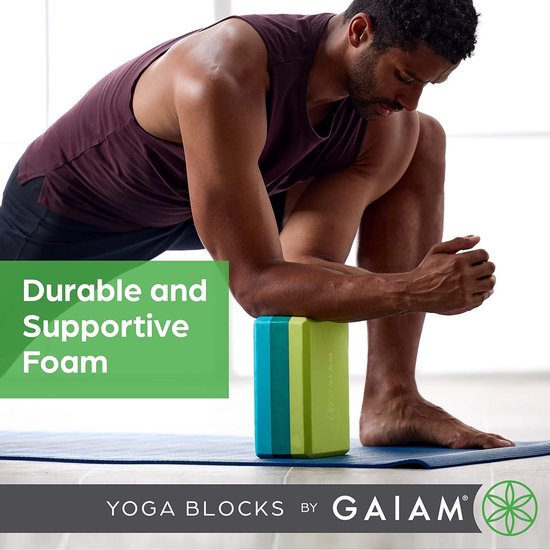 Yoga Blokken - Gaiam - Oefening en Stretch Accessoires van Gaiam — afbeelding 4