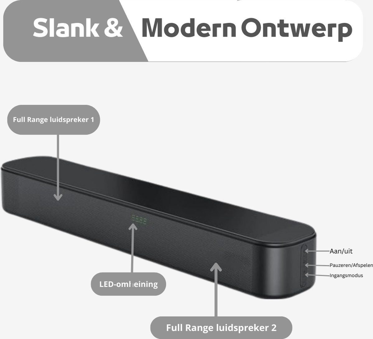 LifeStages Soundbar Met Subwoofer Revolutionair Geluid - afbeelding 3