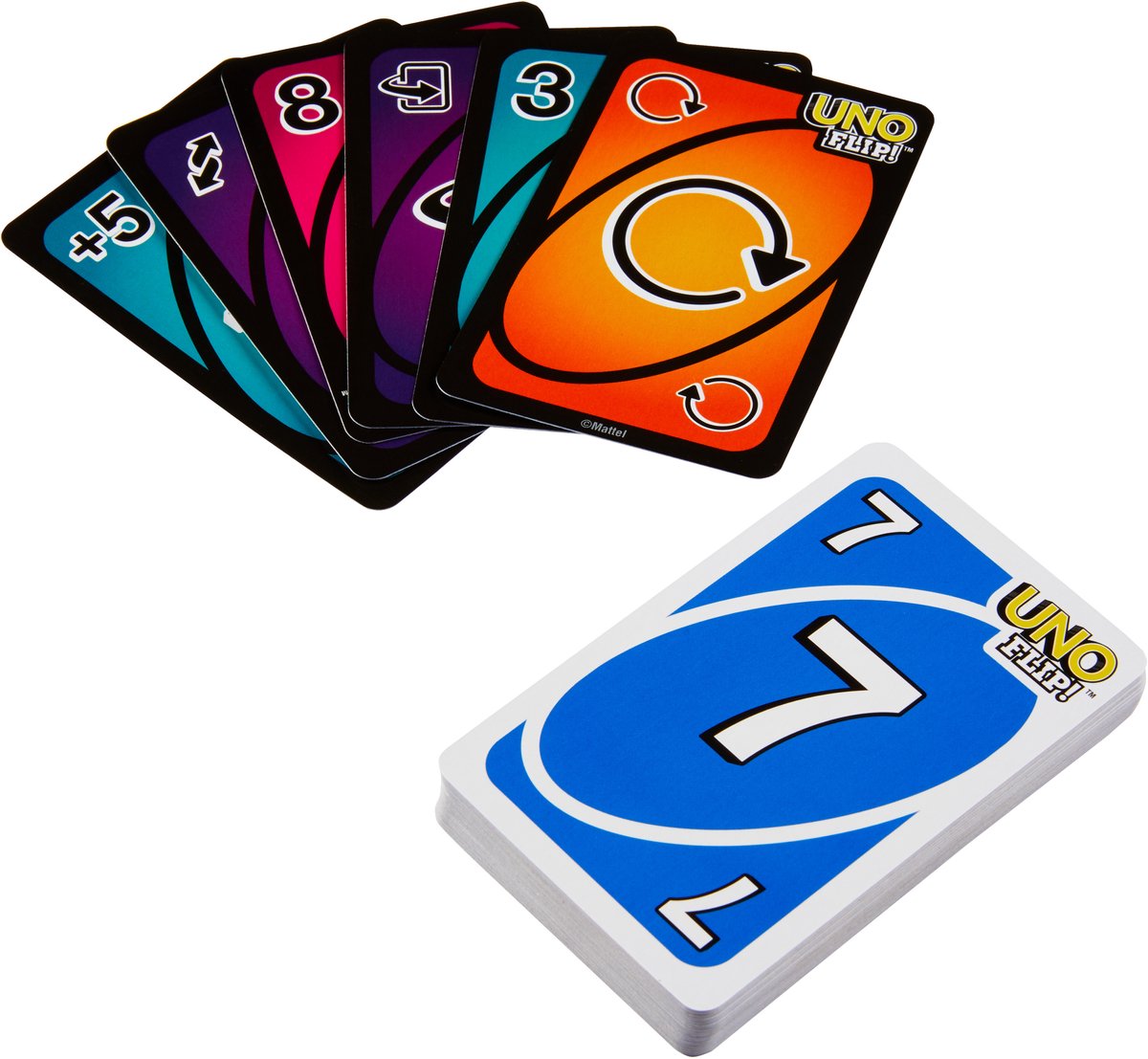 Mattel Games UNO Flip Kaartspel — afbeelding 2