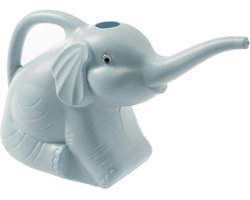 2000 ml Olifant Gieter van Kunststof voor Binnen - Loemengieter Kamerplanten - Tuinplant Gieter met Lange Mond - Plantenbewatering Blauw