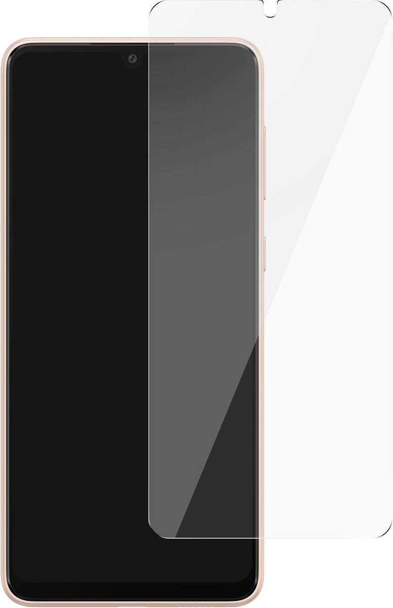 Geschikt voor Samsung Galaxy A33 5G Flexibel Organisch Glas Bestsuit Antimicrobieel Zwart