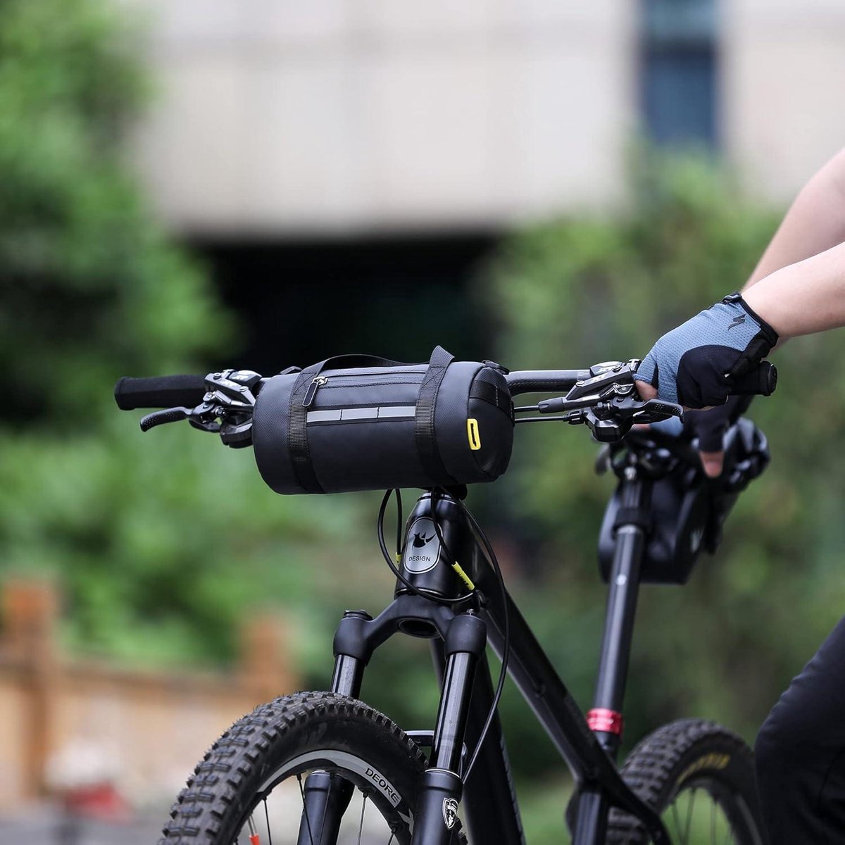 Fietstas handtas schoudertas mountainbike frame tas fiets - 2 in 1 fietsaccessoires.