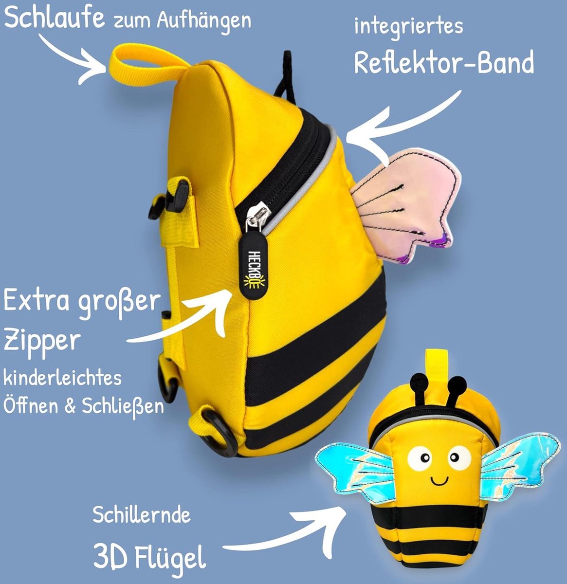 Kinderrugzak & stuurtas voor loopfiets - fietsstuurtas - fietsmand - fietstas - stuurmand - driewieler - scooter tas accessoires pour kinderfiets