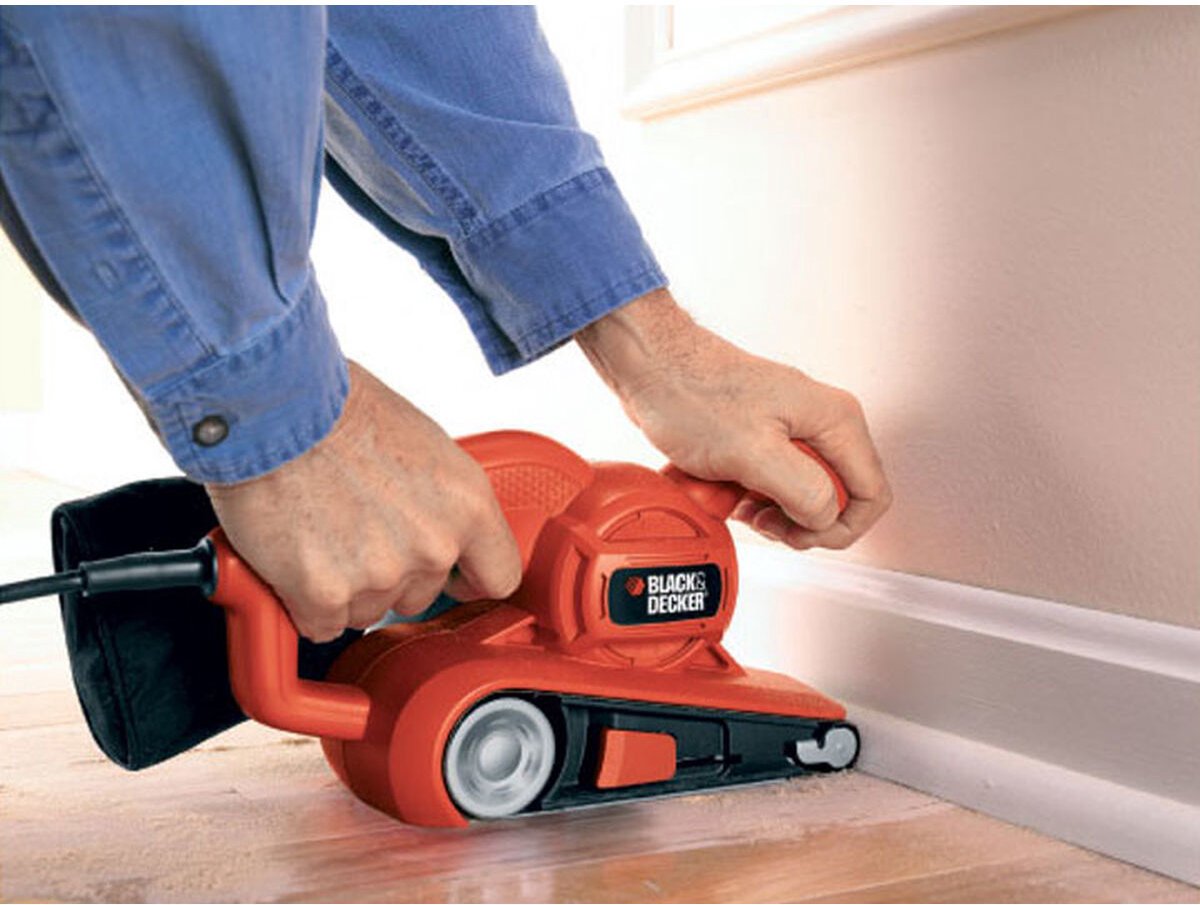 BLACK+DECKER 720W 75mmx457mm bandschuurmachine - KA86-QS – foto 6