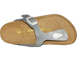 Birkenstock Gizeh Slippers Magic Galaxy Silver Regular-fit |  Zilver | Imitatieleer | Maat 30