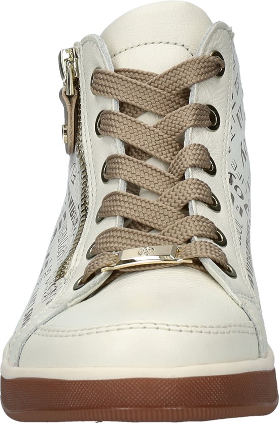 Ara - Hoge sneakers voor dames - Wit - Shoemixx.nl