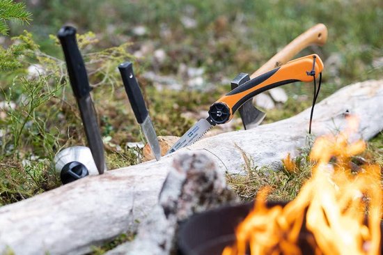 Opvouwbare Zaag 20 cm - Vers Hout Reciprozaag Blad - Snoeizaag - Bomen Snoeien in de Tuin - Kamperen Wandelen Bushcraft Zaag & Outdoor - Handzaag Made in Sweden - Fold garden saw hand van Silky — afbeelding 5