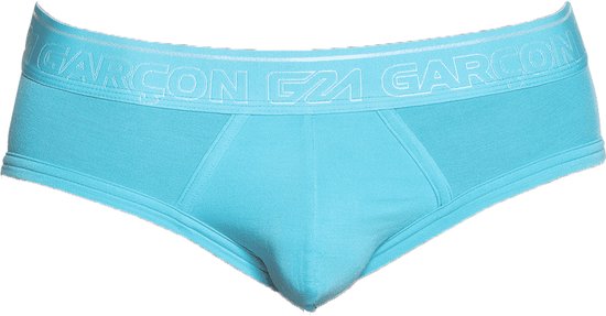 Garçon Baby Blue Bamboo Briefs - Heren Ondergoed - Slip voor Man - Mannen Slip