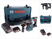 Bosch GBH 18V-26 accuklopboormachine 18V 2.6J borstelloos SDS-Plus + 1x oplaadbare accu 5.0Ah + lader + L-Boxx