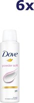 6x Dove Deo spray - 150ml - powder soft