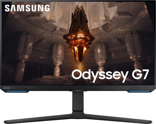Samsung Odyssey G7 LS28BG700EPXEN - 4K IPS Smart Gaming Monitor - Tizen - Wi-Fi - 144hz - 28 inch