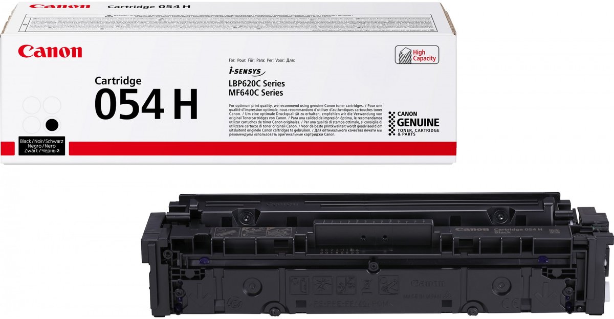 Canon 054 H Toner Zwart (Hoge capaciteit)