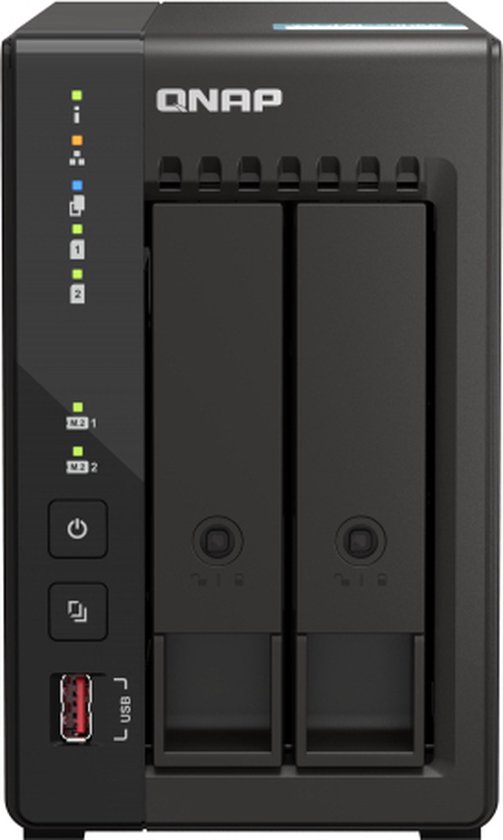 Network Storage Qnap TS-253E-8G Black van Qnap — afbeelding 5