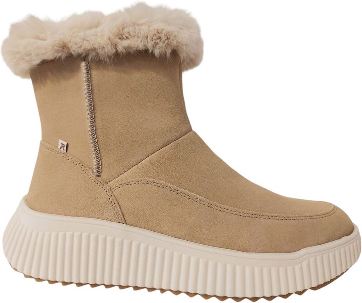 Rieker Korte Laars W1772-62 Beige Warm Gevoerd | bol