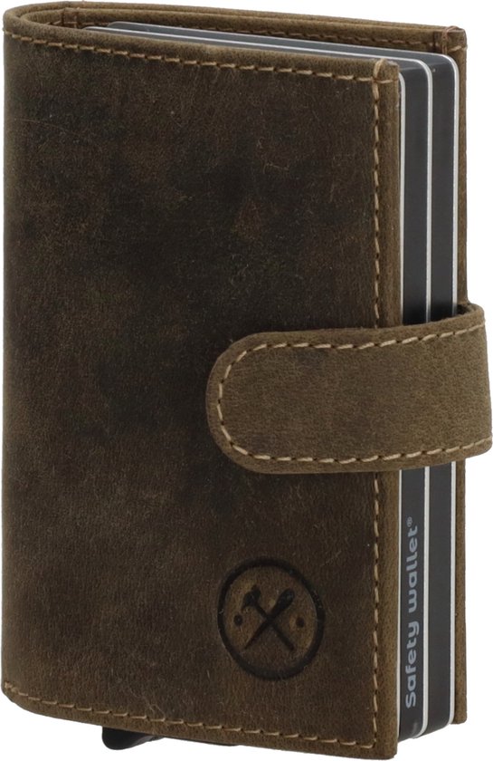 Hide & Stitches Porte-cartes / Porte-cartes de crédit - Idaho - Polyester - Vert