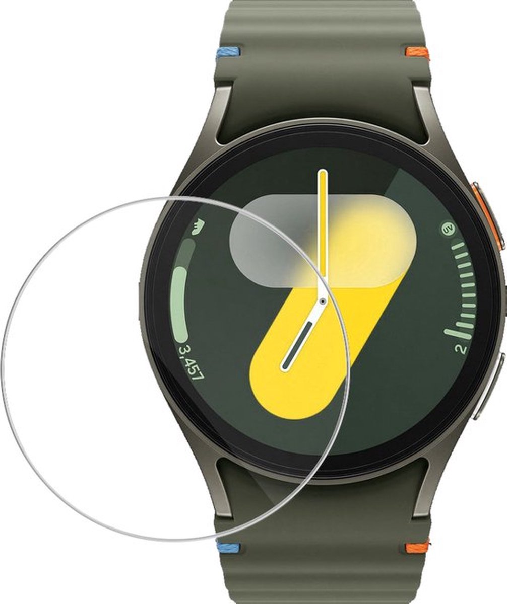 Strap-it Screen protector van gehard glas - geschikt voor Samsung Galaxy Watch 7 - 44mm