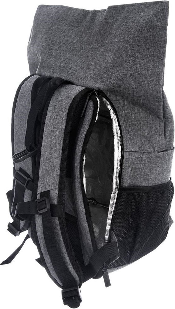 Koeltas Rugzak Grijs 15 l - Lunchtas - Koeltasje - Geïsoleerde - Koelbox van KOEL — afbeelding 2
