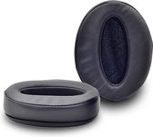 Somstyle Oorkussens Geschikt Voor Sennheiser HD 4.40BT & HD 4.50BT (NC) - 2 Stuks - Eiwitleer - Zwart