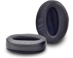Somstyle Oorkussens Geschikt Voor Sennheiser HD 4.40BT & HD 4.50BT (NC) - 2 Stuks - Eiwitleer - Zwart