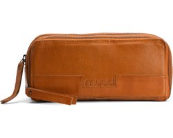 MUUD - Harmony - Luxe lederen haaktas - Whisky