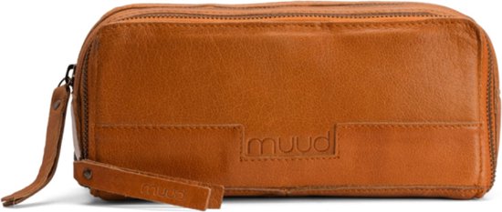 MUUD - Harmony - Luxe lederen haaktas - Whisky