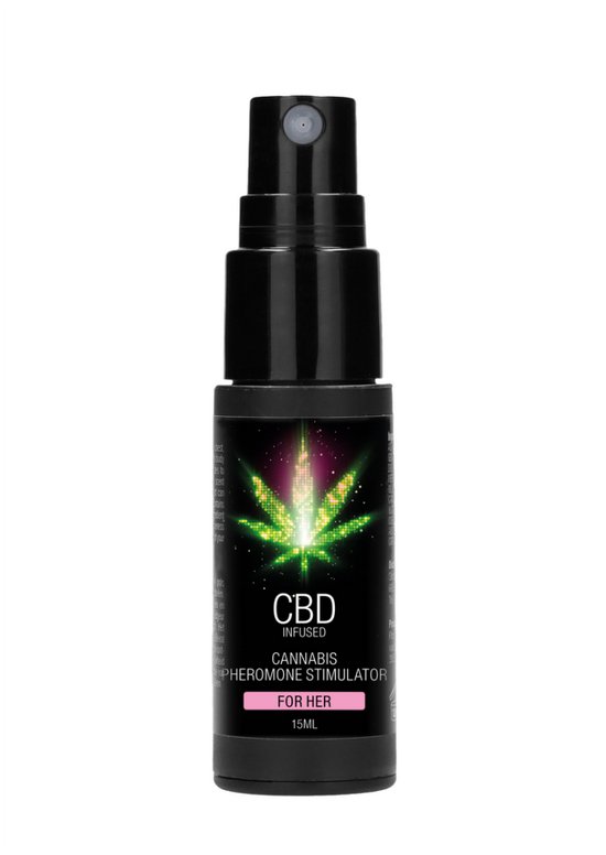 Foto: Shots pharmquests cbd cannabis feromoon stimulator voor haar 15 ml black