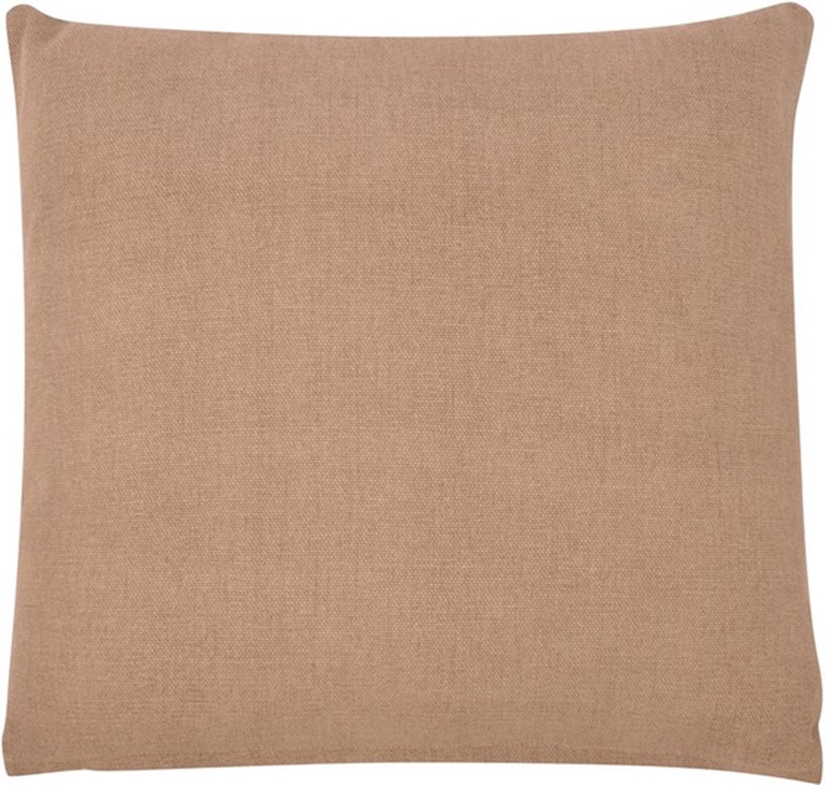 Linen & More Solid Canvas Taupe Kussen | 45 X 45 | Sierkussen Voor Woonkamer Of Slaapkamer