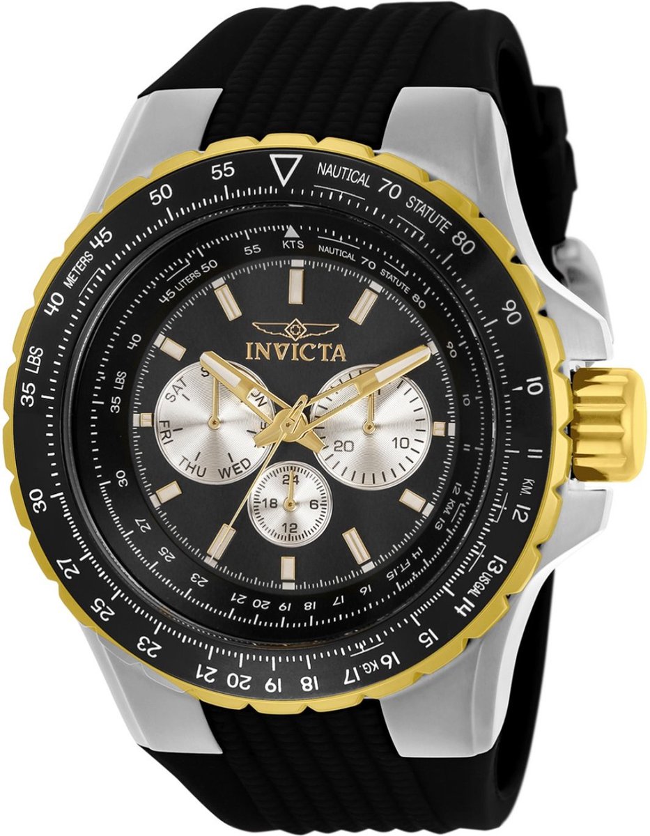 Invicta Aviator 33029 Quartz Herenhorloge - 50mm