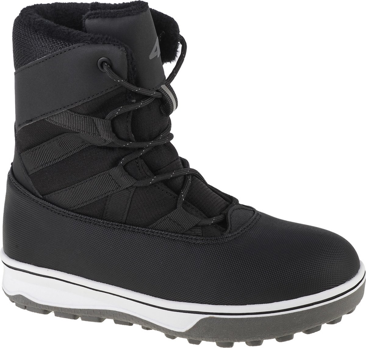4F Kids Snow Boots 4FJAW22FSBSF005-20S voor meisje Sneeuw laarzen Laarzen Zwart