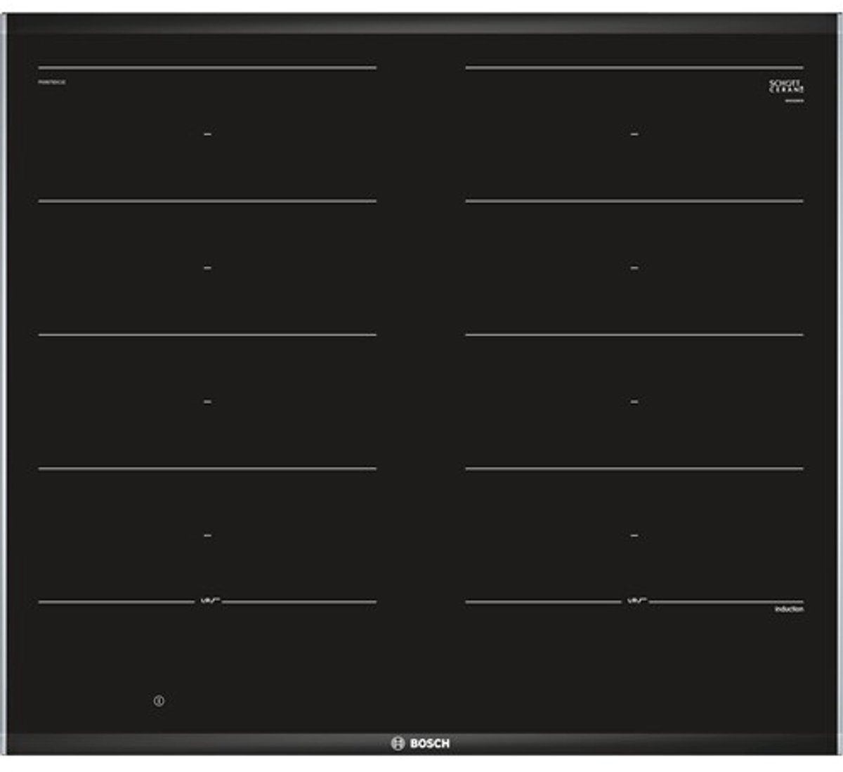 Bosch PXX675DC1E inbouw inductie kookplaat 60 cm (2-fasen)